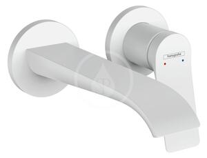 Hansgrohe - Umývadlová batéria pod omietku, 2-otvorová inštalácia, EcoSmart, matná biela