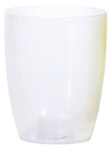 Prosperplast Kvetináč Coubi Orchidea priehľadná I mat, variant 16 cm