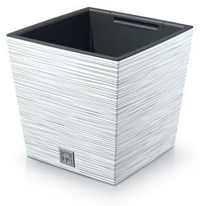 Prosperplast Kvetináč FUSU V biely, variant 24 cm