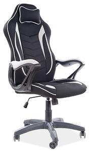 Kancelárska stolička ZENVO čierna/sivá