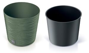Prosperplast Kvetináč FUSU zelený, variant 30 cm
