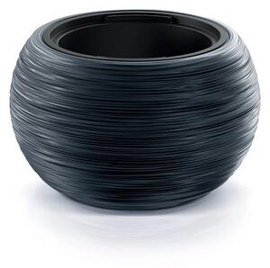 Prosperplast Kvetináč FUSU VI antracit, variant 37,8 cm