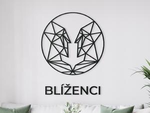 Drevko Nálepka na stenu znamenie Blíženci