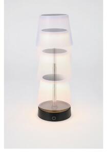Výsuvná stolná LED lampa Sidney, 11 x 11,5/29,5 cm, teplá biela