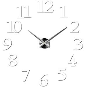Stylesa - Elegantné nástenné hodiny 2D i čierne X0066