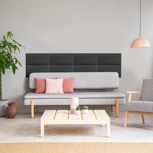 Zástena za posteľ - Obdĺžnik - 100x20cm Farba: Grafit