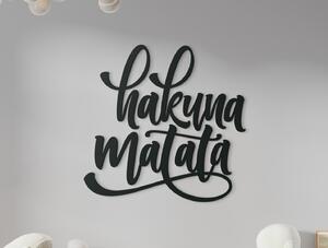 Drevko Nápis na stenu Hakuna matata