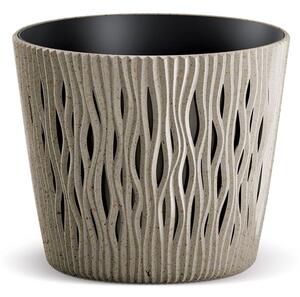 Prosperplast Kvetináč SCANDY ECO natural hnedý, variant 22,5 cm