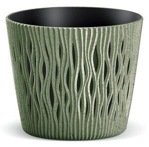 Prosperplast Kvetináč SCANDY ECO zelený, variant 22,5 cm