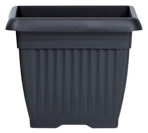 Prosperplast Kvetináč Terra antracit, variant 15 cm