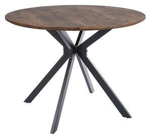 Jedálenský stôl ASTER | orech vintage 100x76 cm