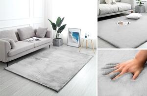 Svetlo-šedý koberec Rabbit 120x170cm