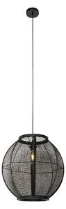 Orientálna závesná lampa čierna 46 cm - Rob