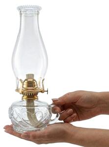 Brilagi - Petrolejová lampa MERLIN priehľadná