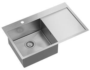 Oceľové umývadlo RUSSEL 111 BRUSH NICKEL