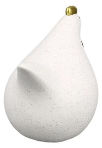 Velikonoční keramická slepička bílá, 15x10x14,4 cm