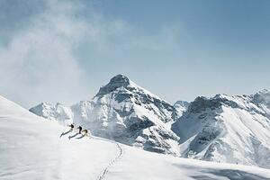 Fotografia backcountry skiing, Andre Schoenherr