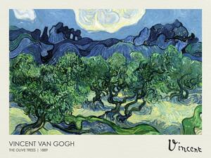 Obrazová reprodukcia The Olive Trees (1889), Vincent van Gogh