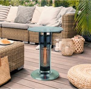 Tepro 2142 Vonkajší ohrievač so sklenenou doskou Monterey, 1200 W