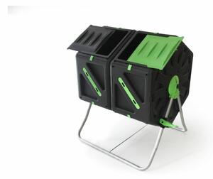 Plastia Rotačný kompostér DUO, 2 x 70 l