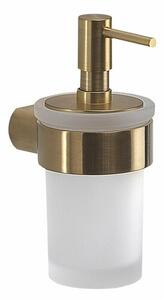 GEDY PI8188 Pirenei dávkovač mydla mliečne sklo/zlatá mat, 110 ml