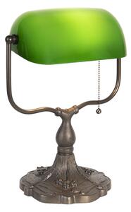 Bankárska lampa zelená