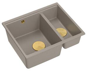 Granitový drez Logan 150 Beige