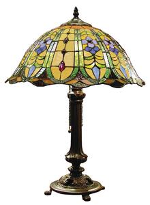 Vitrážová tiffany lampa stolová Ø 40*53 cm