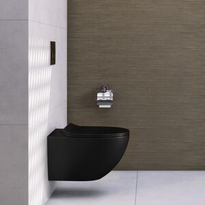 Závesné WC Calani Loyd Slim Black