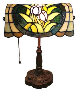 Banker vitrážová Tiffany lampa 25*42