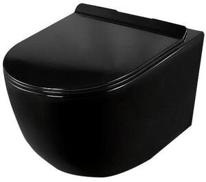 Závesné WC Calani Loyd Slim Black