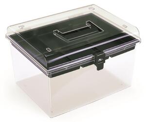 Prosperplast Organizér GEORG 29,2 x 25 x 18,5 cm černý