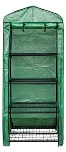 Happy Green Fóliovník s policami, 69 x 50 x 160 cm