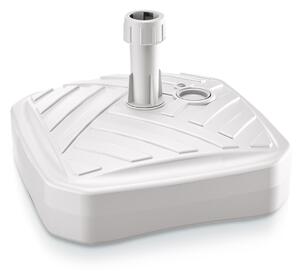Prosperplast Podstavec pod slnečník hranatý UMBI II 39 cm biely