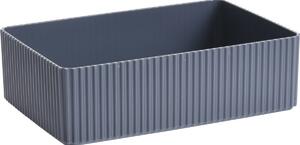 Kozmetický organizér Stripe sivá, 21 x 6 x 14 cm