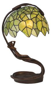 Vitrážová stolová tiffany lampa akt 28*20*40 cm