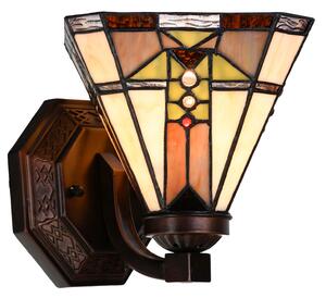 Tiffany lampa nástenná 25*20 cm E27/max 1*40W