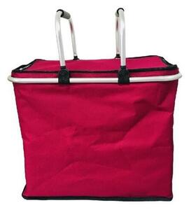 Toro Skládací termo košík 47 x 26 x 39 cm, červená