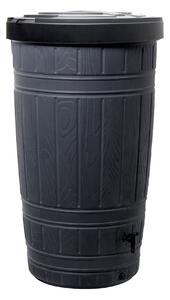 Prosperplast Sud na dažďovú vodu WOODMAN čierny 265 l