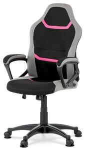 Autronic KA-L611 PINK Kancelárska stolička