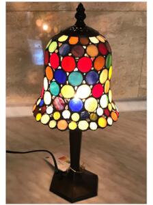 Lampa tiffany stolová LAMPION 36*Ø16