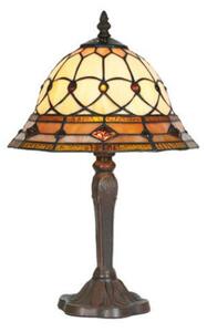Nočná lampa Tiffany 40*Ø25 CARAMEL