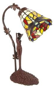 Dekoratívna lampa vitráž AKT 15*21