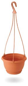Prosperplast Závesný kvetináč Agro terakota, variant 18 cm