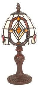 Rustikálna Tiffany vitráž lampa Ø13*23