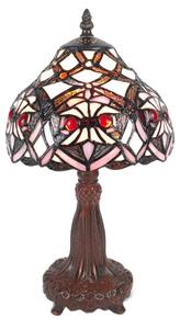 Stolová rustikálna lampa Tiffany 20*34
