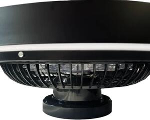 LED Stmievateľné stropné svietidlo s ventilátorom 72W (LCL6351)
