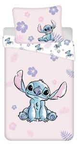 JERRY FABRICS Obliečky Lilo and Stitch Pink Bavlna, 140/200, 70/90 cm
