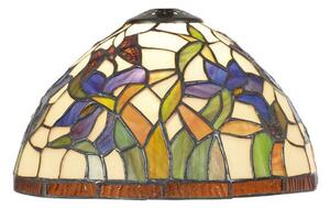 Tiffany vitrážové tienidlo na lampu Ø 25cm