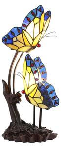 Tiffany vitráž lampa MOTÝLE